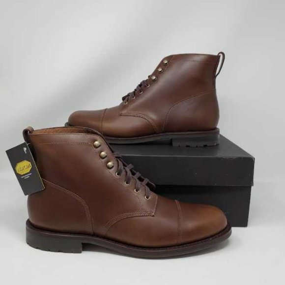J. Crew Other - New men's 12 J Crew Kenton leather cap toe boots